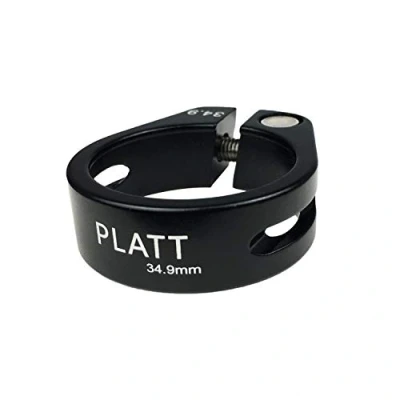 Imagen de PLATT Abrazadera para tija de sillín bicicleta, aleación aluminio, 28,6 mm, 31,8 34,9 mm