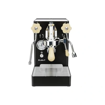 Imagen de Lelit Cafetera MaraX Con Espumador de Leche, Negro