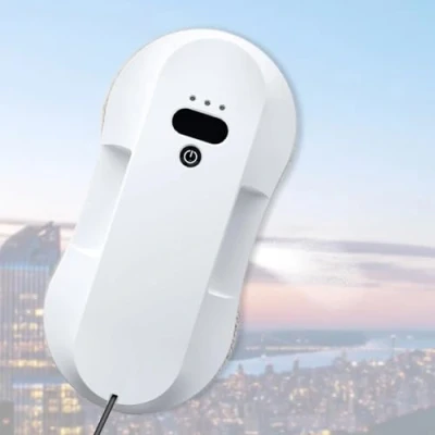 Imagen de RayGenius Robot Limpiacristales AutomáTico, AutomáTico con Pulverizador De Agua, Mando A Distancia,Robot EléCtrico Inteligente