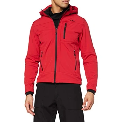 Imagen de CMP Chaqueta Hombre Capucha Cremallera, Ferrari Negro, 50