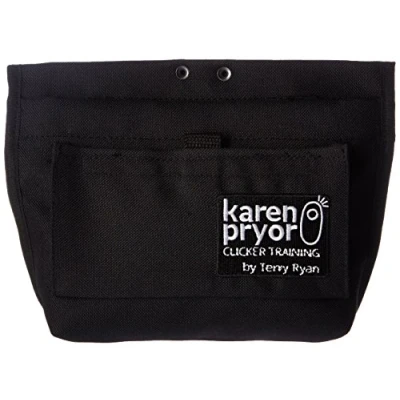 Imagen de Karen Pryor Clicker Training Bolsa Negra para golosinas de Terry Ryan
