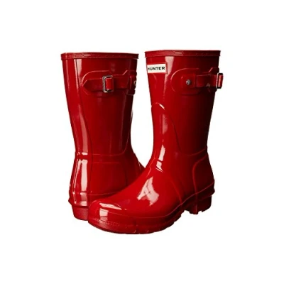 Imagen de HUNTER Original Short Gloss, Botas de Lluvia Mujer, Rojo Militar Rojo, 43 EU