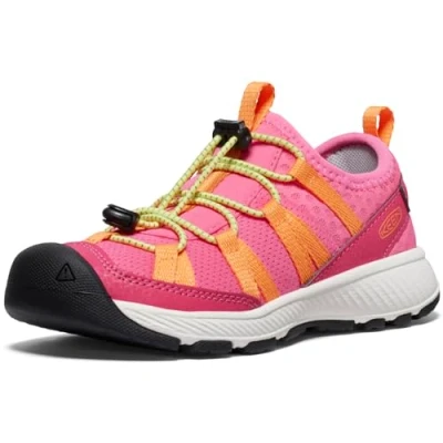 Imagen de Keen Motozoa Unisex Zapatillas de senderismo para niños, Talla: 37, Red Piel imitación/tela
