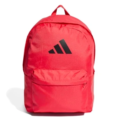 Imagen de adidas Classic 3BARS Backpack, Mochila Unisexo, Pure Ruby/Black, 27.4 L IS7052