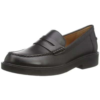 Imagen de Geox D Spherica Ec1 A, Mocasines para Mujer, Negro (Black), 37.5 EU