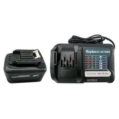 Imagen de 12V 4000mah reemplace la batería BL1041B BL1021B BL1016 para makita HR166D,HR166DZ DF333D,DF0333D TM30D,TM30DZ con Cargador DC10WD