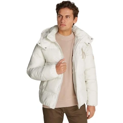 Imagen de Calvin Klein Jeans Essentials Jacket Chaqueta de invierno, Hombre, Talla: XXS, Ivory