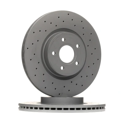 Imagen de ZIMMERMANN SPORT COAT Z 610.3709.52 Disco de freno 320 25 5/5 5 108 ventilación interna, perforado revestido altamente carbonizado FORD: Focus 2