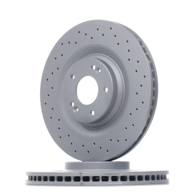 Imagen de ZIMMERMANN 285.3537.52 Disco de freno 345 30 7/5 5 114 ventilación interna, perforado revestido HYUNDAI: i30 III Hatchback, Fastback