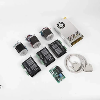 Imagen de 3 ejes Nema 23 motores paso A 4,2 CNC router Kit de piezas 30 onzas
