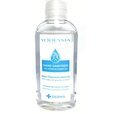 Imagen de Yodeyma Gel desinfectante de manos 100 ml, a base alcohol, limpieza sin agua, limpiador enjuague, manos, envío rápido