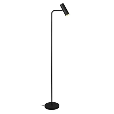 Imagen de Trio, Lámpara de pie, Marley 1xGU10, max.5,0 W Cuerpo: Metal, estera negra A:23,0cm, A:151,0cm, P:39,0cm Interruptor,IP20,Sin bombilla
