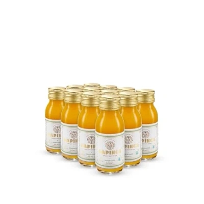 Imagen de Sapinca Concentrado de Raíces con Jengibre Orgánico &quot;Elixir Premiado&quot; Sin Alcohol Azúcar 12 Shots x 60ml