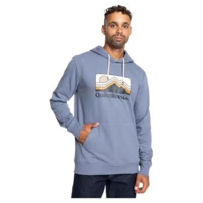 Imagen de Quiksilver QS Gradient Mountains Hoodie Sudadera, Flint Stone, Estándar para Hombre