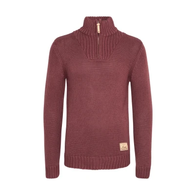 Imagen de Solid Sdpetro Jersey de punto, Hombre, Talla: Small, Dark red