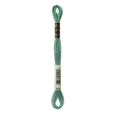 Imagen de DMC Hilo Mouliné®100% algodón Apto para todas las técnicas y todos los soportes, ideal punto de cruz Ovillos 8 m 6 hebras, disponible en 500 colores