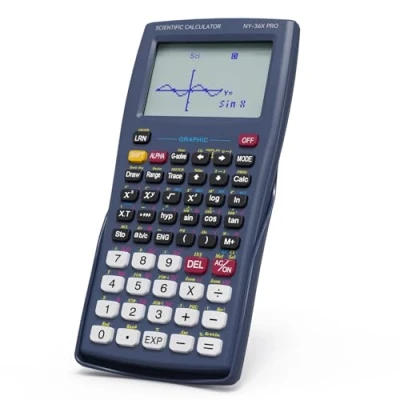 Imagen de NEWYES Calculadora científica gráfica, Funciones gráficas, Ideal para Profesores de Secundaria, Oficina