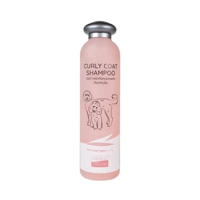 Imagen de Greenfields Champú para Pelaje Rizado de Perro, 250 ml