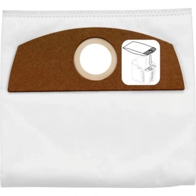 Imagen de METABO 630164000 Envase de 5 bolsas filtro vellón 6 L para aspirador