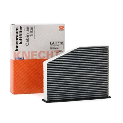 Imagen de MAHLE ORIGINAL LAK 181/1 Filtro de habitáculo carbón activado 210,0 287 57,0 VOLKSWAGEN: Touran I, Passat B6 Berlina, Eos norauto, oscaro,