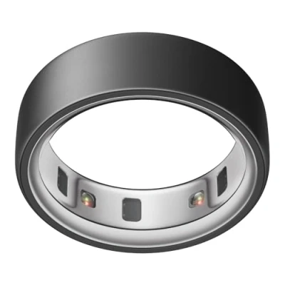 Imagen de OURA Ring 4 Anillo Inteligente Stealth Talla 7 Averigua tu con el Kit de Tallaje Monitoriza sueño, la FC, estrés y más hasta 8 días autonomía