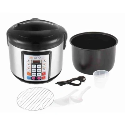 Imagen de Robot Cocina Be Pro Chef Avant Olla Programable Premier Plus, Negro Y Acero