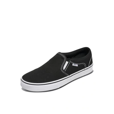 Imagen de Vans Asher, Zapatillas Deportivas, Hombre, (Canvas) Black/White, 47 EU