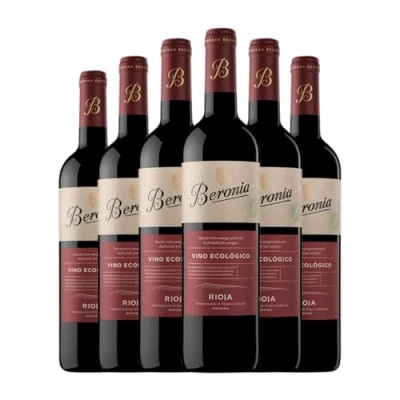 Imagen de Beronia Ecológico Tempranillo Rioja Joven 75 cl Vino tinto (Caja de 6 Botellas cl)