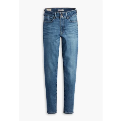 Imagen de Levi&#039;s 711 Double Button Vaqueros slim fit, Mujer, Talla: 23x28, Blue wave mid