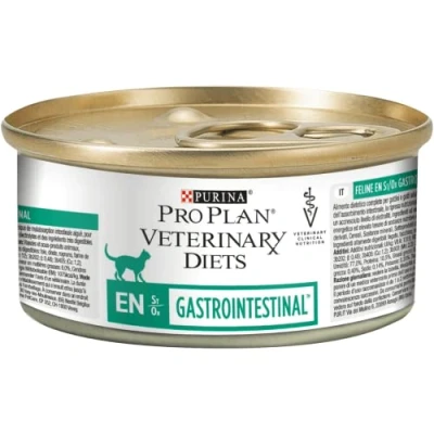 Imagen de PURINA PRO PLAN Veterinary Diets ES Gastrointestinal Cat Mousse 24 x 195g Alimento Completo para Gatos y Gatitos Aumento de Peso convalecencia