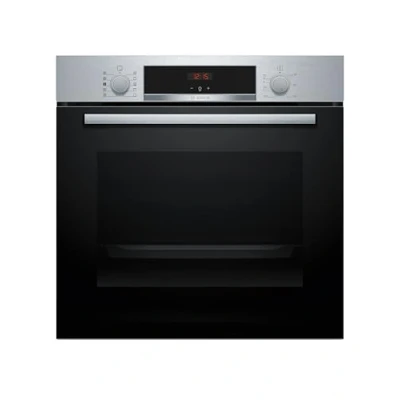 Imagen de Bosch Horno Multifunción con Vapor añadido, Serie 4, 60 cm. de ancho, 3D Hotair, Acero, HQA514ES3