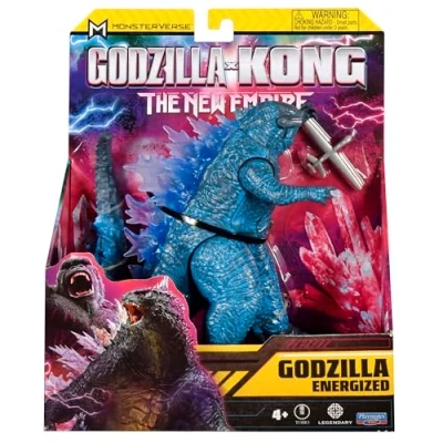 Imagen de MonsterVerse Godzilla x Kong: El Nuevo Imperio, Figura de acción Energized 15 cm, icónica película Coleccionable, Incluye Drone Batalla 6,4 Apto para niños a Partir 4 años