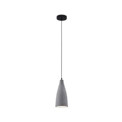 Imagen de Lindby Lámpara colgante hormigón Sanne, estilo industrial