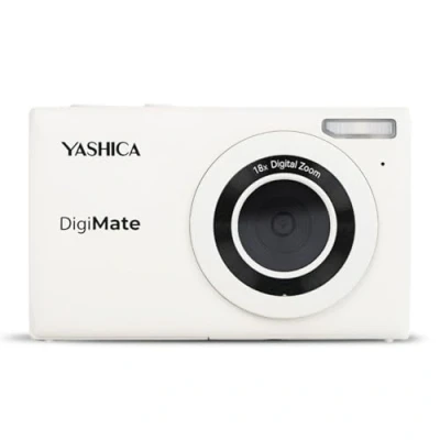 Imagen de YASHICA Cámara Digital DigiMate (Blanco Apagado)