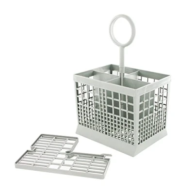 Imagen de Cesta para cubiertos de 4 compartimentos lavavajillas Bosch/Siemens, color gris oscuro