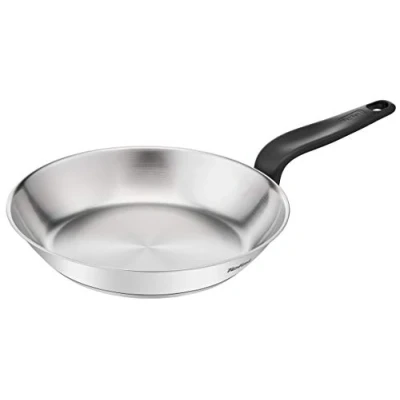 Imagen de Tefal Primary Sartén (acero inoxidable, 24 cm, 10 años, acero inoxidable de primera calidad, inducción, para cocinar deliciosas recetas y desglazar E3080404