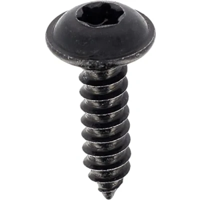 Imagen de Tornillo de chapa cabeza redonda grande RLX Torx en blíster, 4,2 mm x 16 mm, NFE 25 655, zinc negro, lote 20