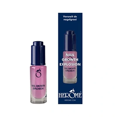 Imagen de Herome Nail Growth Explosion 7ml Acelerador Crecimiento Uñas, Endurecedor y Fortalecedor de Tratamiento para Crecer las Apto Niños Single