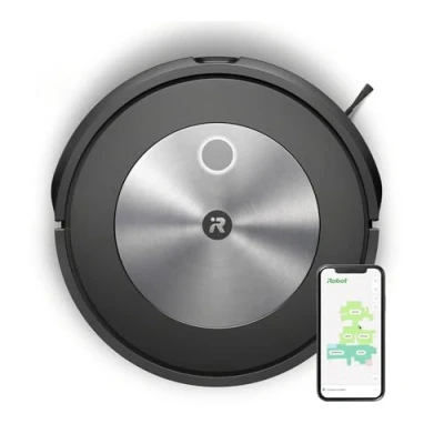 Imagen de iRobot Robot Aspirador con conexión Wi Fi Roomba® j7 Dos cepillos de Goma multisuperficie Ideal para Mascotas Aprende, mapea y se Adapta a tu hogar Detección evitación Objetos