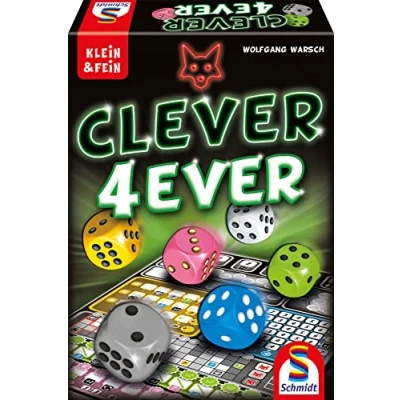 Imagen de Schmidt Spiele Inteligencia 49424 Clever 4 Ever, Serie pequeña y Fina, Juego de Dados, Talla única, Multicolor