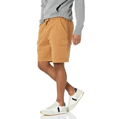 Imagen de Amazon Essentials Pantalón cargo de felpa Hombre, Bronceado, S