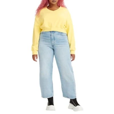 Imagen de Levi&#039;s Ribcage Straight Ankle Vaqueros rectos, Mujer, Talla: 34x29, Middle road