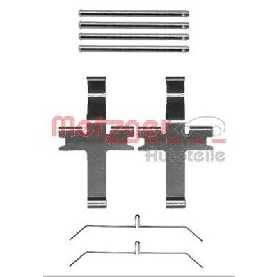Imagen de METZGER 109 1752 Kit de accesorios, pastillas frenos SUBARU: Impreza II Berlina, Familiar