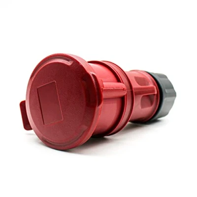Imagen de DOJA Industrial TOMA 380V Hembra IP44 32A 3P+N+T (5 polos) Enchufe Enchufes Trifasico 5 Pines Industriales Adaptador Cetac Camping
