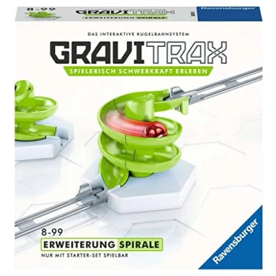 Imagen de Ravensburger GraviTrax Spiral Add On Extension Accessory Marble Run and Construction Toy For Kids Age 8 Years Up STEM
