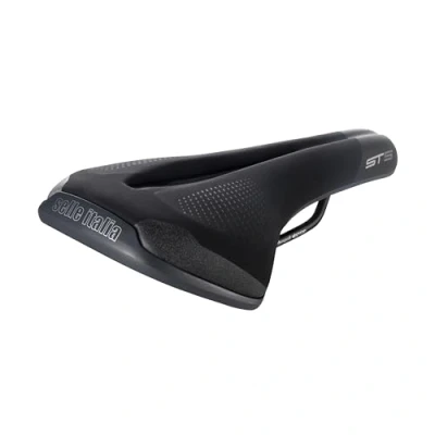 Imagen de SELLE ITALIA Sillín ST5 155x276mm (S2) Gel Flow Negro Peso:, Unisex Adult, Black, One Size