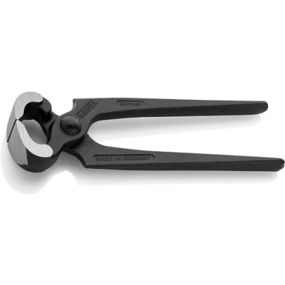 Imagen de Knipex Tenaza para carpintero negro atramentado 160 mm (cartulina autoservicio/blíster) 50 00 SB