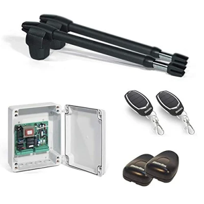 Imagen de Kit Completo Automatismo Motor Motorline para Puertas Batientes de 2 Hojas Lince 600 230V / hasta 4 Metros Cada Hoja