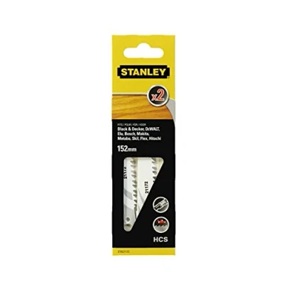 Imagen de PACK 2 HOJAS SIERRA SABLE 15,2cm CORTE FINO Y RECTO STA21172 XJ STANLEY