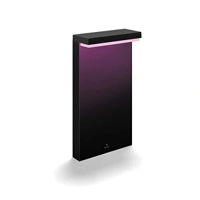 Imagen de Philips Hue Lámpara LED inteligente de exterior Nyro, aplique 13.5W 1020 lúmenes, Luz Blanca y Colores, compatible con Amazon Alexa Google Assistant, protección IP44